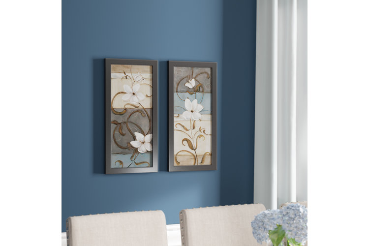 'Nature's Dance I' 2 Piece Framed Print Set