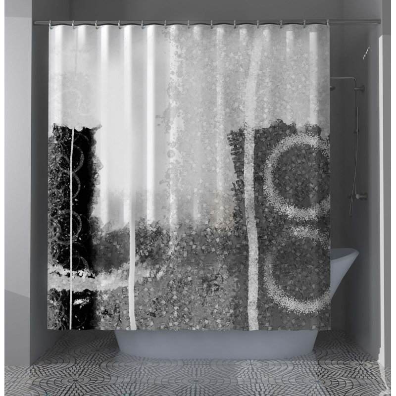 Abstract Shower Curtain