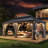 20 Ft. W X 12 Ft. D Aluminum Post Patio Gazebo