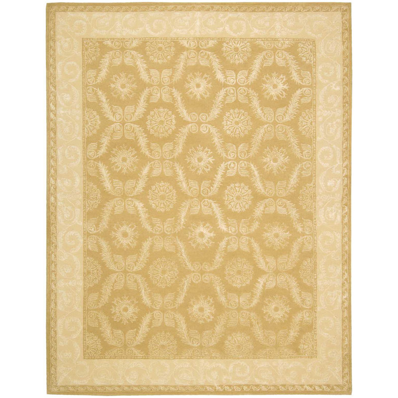 Martina Viscose Oriental Indoor Rug, Rectangle 9'6" x 13'