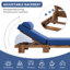 Chaise longue d'extérieur résistante à la rouille, coussin inclus-718212043