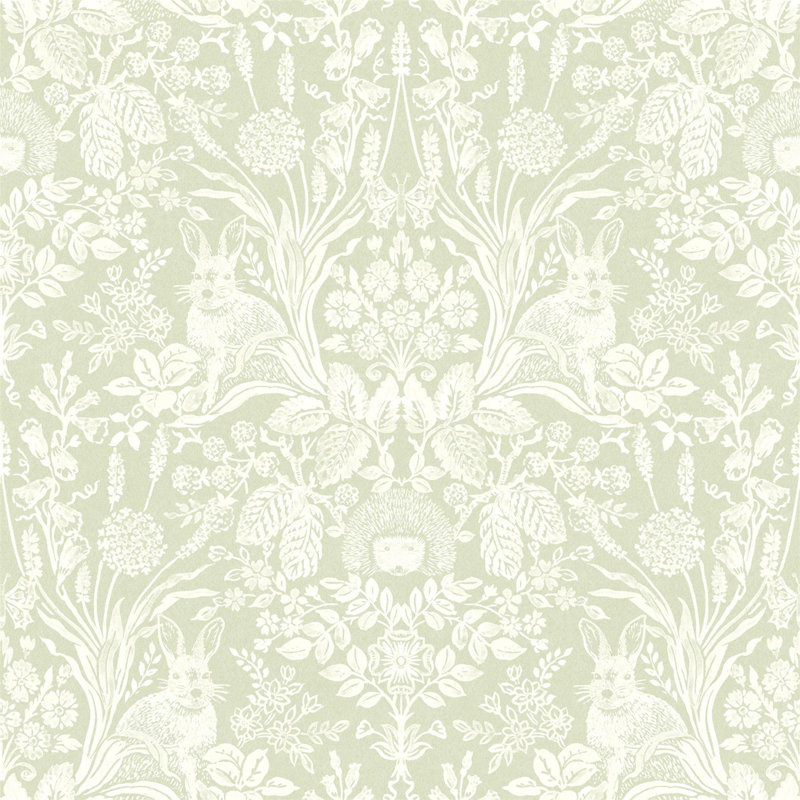Rasch Harlen Wallpaper, Sage