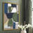 Spatial Mix II Framed Print - Solid Wood