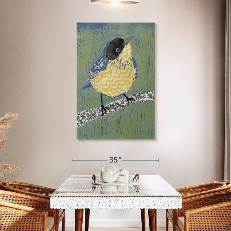 Brampt Patchwork Wren II, 48" H x 32" W