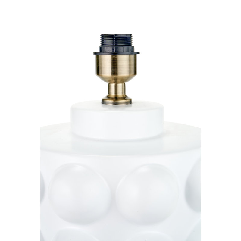 Serenity Ceramic Table Lamp, White