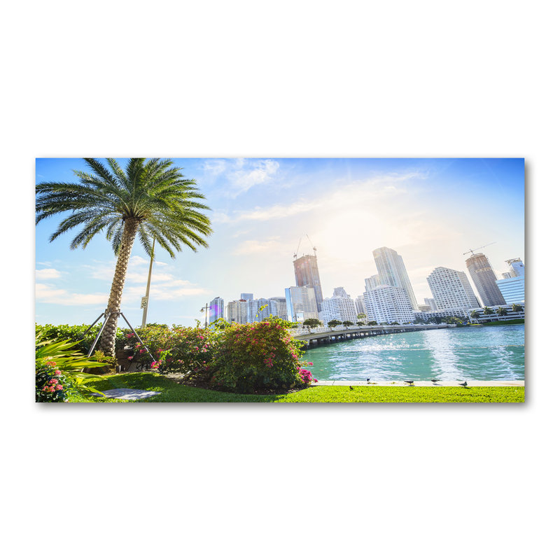 Karinne 50cm W x 100cm L Glass Peel and Stick Panel