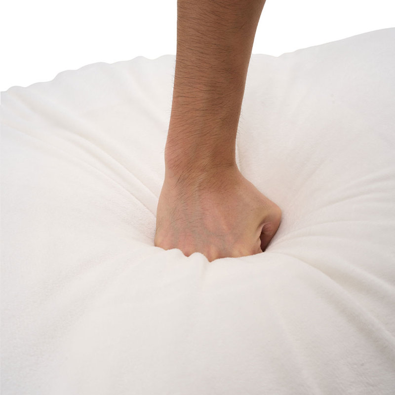 Soft Headboard Pillow Backrest Cushion, Beige