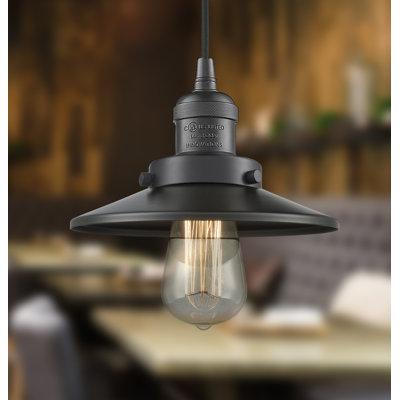 Luminaire suspendu conique à 1 lumière Gault