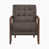 Dark Brown Leather selected