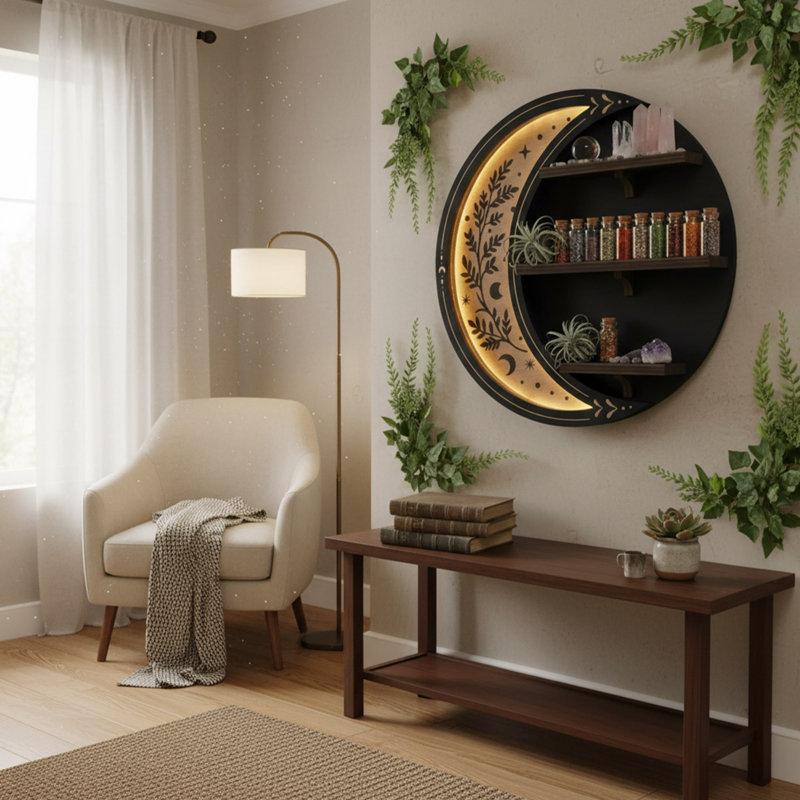 Tablette murale Crescent Moon