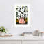 Pastel Flower Impression No 9 by Treechild Wood Framed Wall Art Print-100477609-100477607