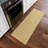 Ottohome Beige Runner Rug-164076540-164076530