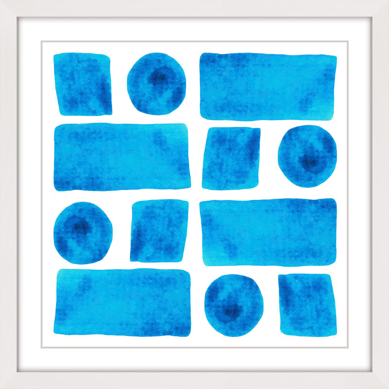 Single Picture Frame Print, 41cm H x 41cm W, White
