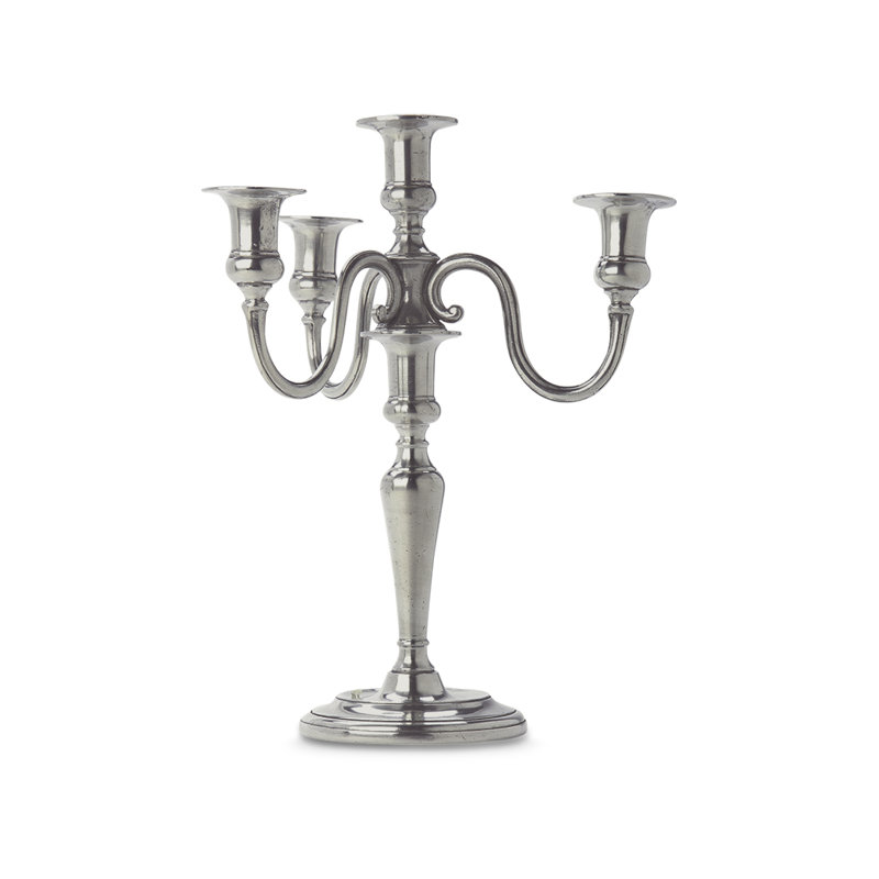 14'' Metal Tabletop Candelabra