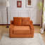 Canapé-lit, canapé-lit confortable à assise profonde, petit canapé en velours côtelé moderne pour la chambre à coucher du salon, coussin réversible avec coussins-1731340879