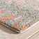 Paint Chip Abstract Hand Hooked Wool Area Rug in Beige/Pink/Rust