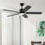 Ventilateurs de plafond avec lumières, ventilateur de plafond intelligent avec application et télécommande-350794966-336933716