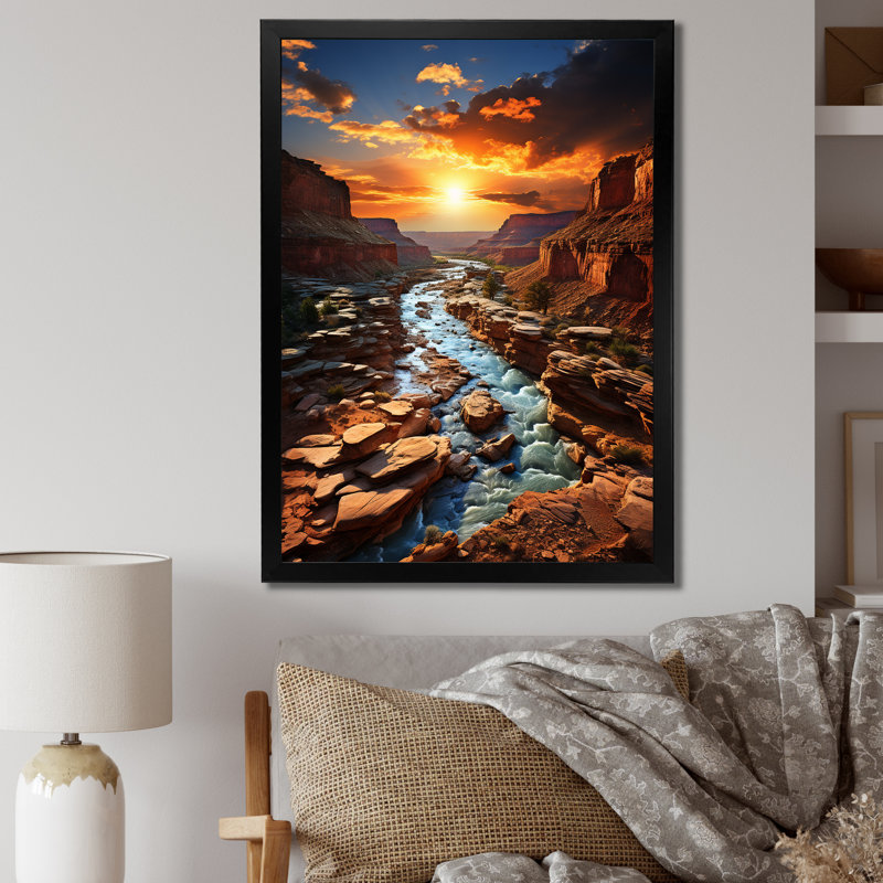 Bendte Majestic Stormscape, Cadre photo noir, H 32 po x l 24 po x P 1 po