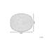 Wollano 50cm Wide Tufted Round Pouf Ottoman-32085796