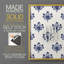 Motif de fleurs indigo I - impression encadrée de qualité supérieure - prêt à être accroché - aucun clou requis - aucun clou requis-1066156216-1066156231