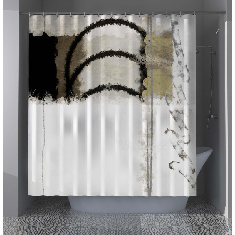 Abstract Shower Curtain