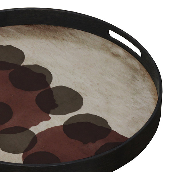 Translucent Silhouettes Decorative Tray