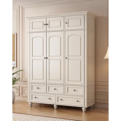 simple White Classic Wardrobe