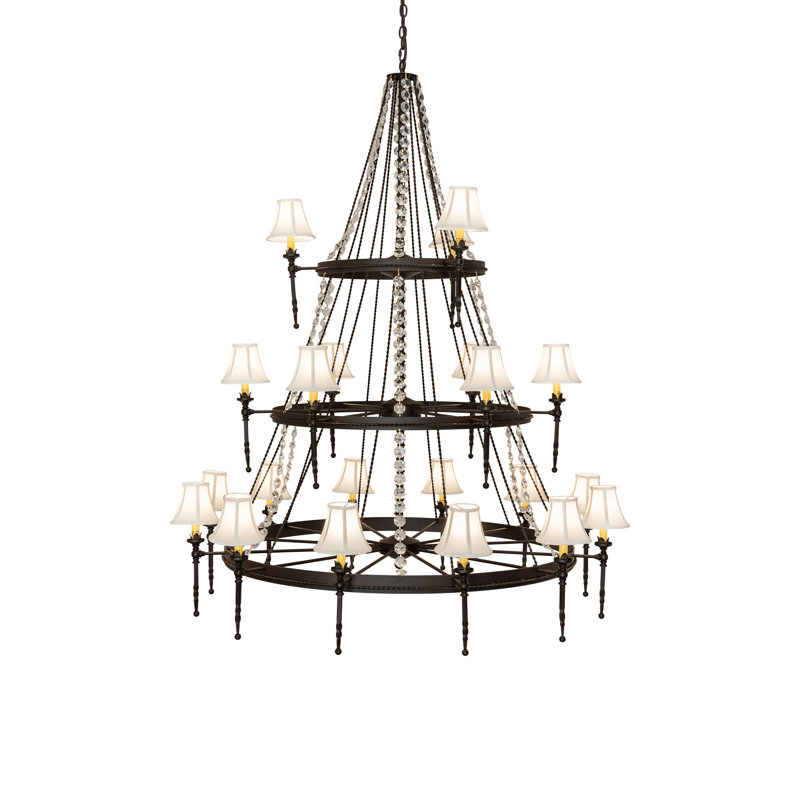 Rustic Lodge 21 - Light Chandelier