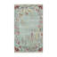 Art Deco Wool Floral Area Rug-576005960