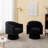 Murrow Velvet Swivel Barrel Chair-409425052