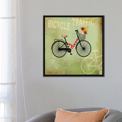 « vélo traffic », reproduction d’impression sur toile