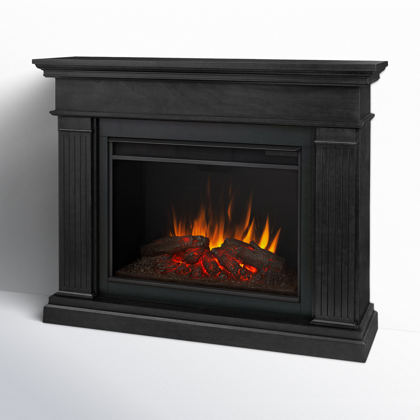Centennial Grand 56" Electric Fireplace by Real Flame, Black