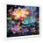 White Single Picture Framed