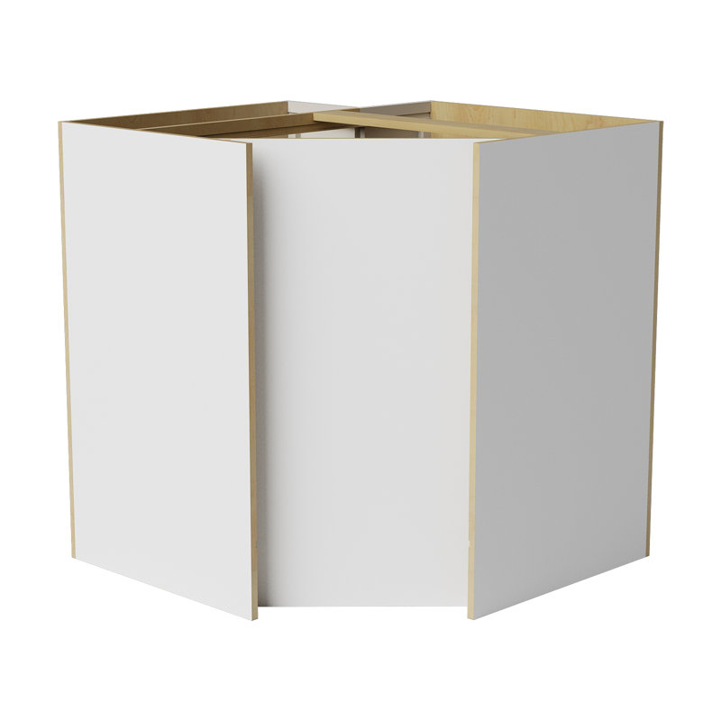 Armoire Base Lazy Susan, Crème Shaker, L 33 po x H 34,5 po x P 24 po