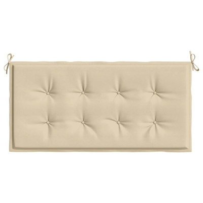 Coussin de banc de jardin extérieur en tissu Oxford