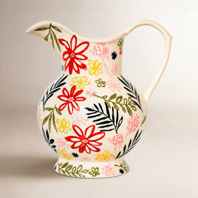 Kinsley Floral Pitcher
