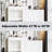Jaisen 65"W Makeup Vanity Desk with Mirror and 3-Color Lights, 8 Drawers Vanity Table with Storage Shelf-1298111156