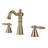 Solid Brass Widespread 3 Holes Bathroom Sink Faucet With Detachable Aerator-116502521