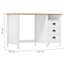 Bureau rectangulaire en bois de pin massif 47,2 x 19,7 x 29,1 vidaXL-1065889827