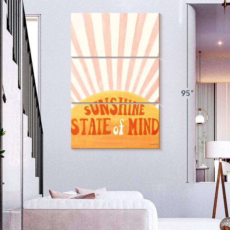 Tergel Sunshine Mind, 65" H x 42" W