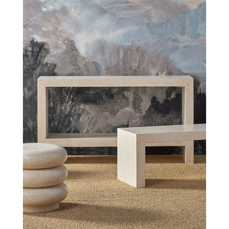 Carson - Console - Terrazzo ivoire