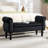 48" Wide Tufted Velvet Storage Bench with Rolled Arms-123546426