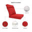Sunbrella Outdoor High Back Chair Cushion, Adirondack Chair Cushion Set, 6 Inch-2027149190