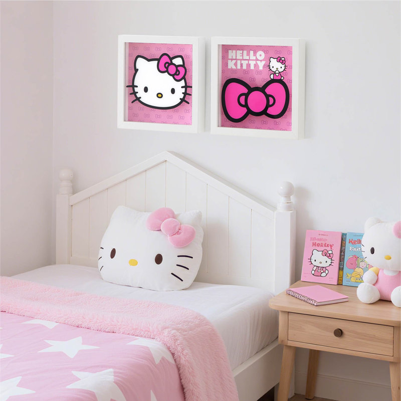 Ensemble d'art mural Sanky Hello Kitty