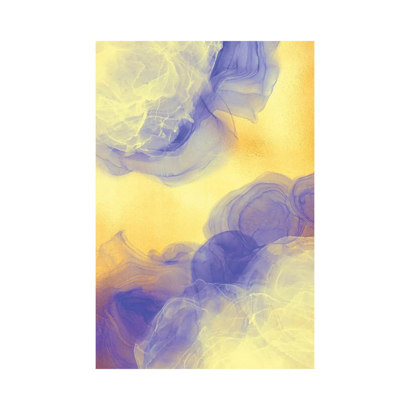 Alcohol Ink And Paint No. 1 by Melanie Viola - Wrapped Canvas Painting, 20.32 cm H x 30.48 cm W