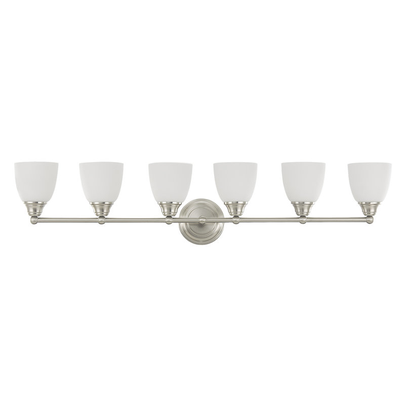 Mayday 6 - Light Dimmable Vanity Light, Brushed Nickel