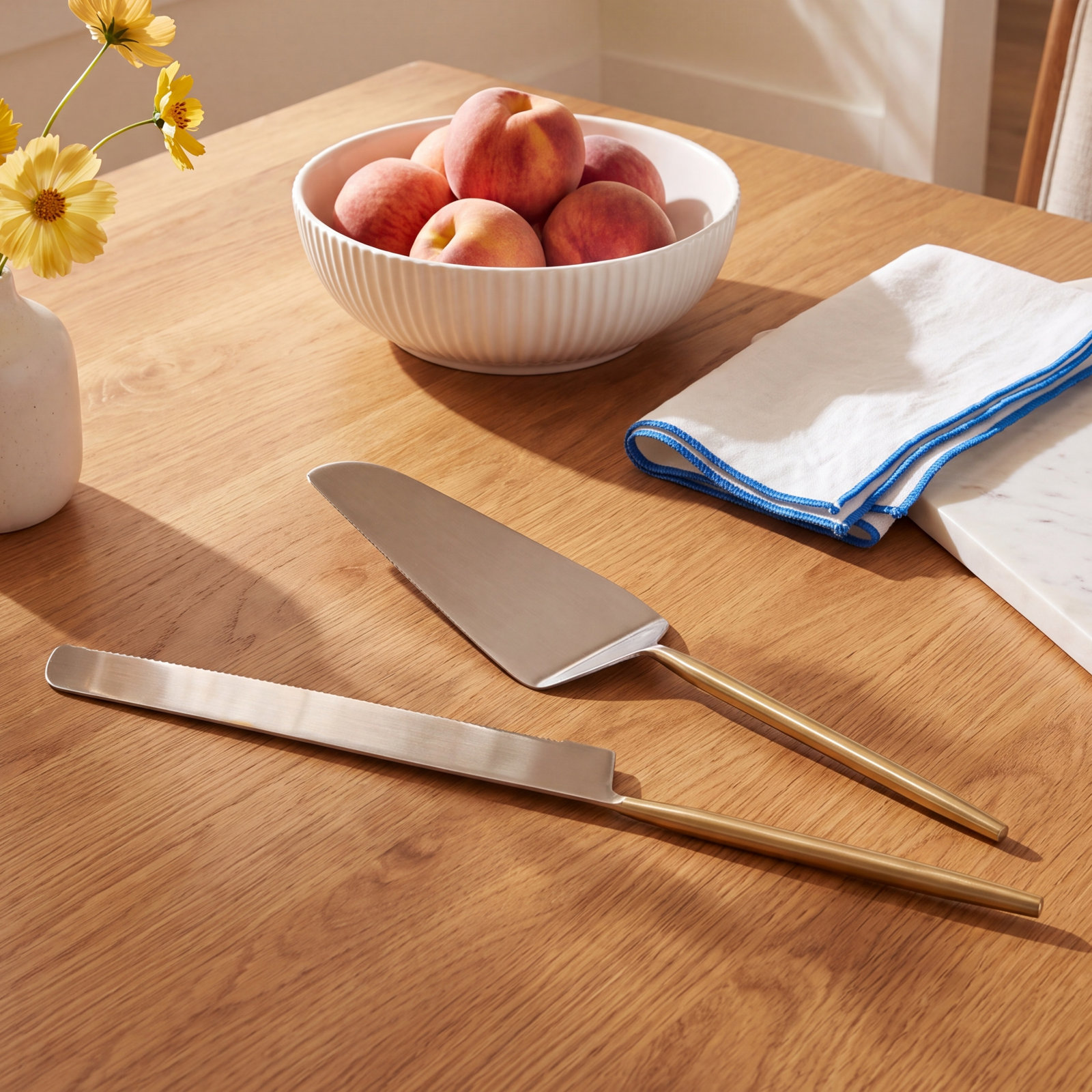 Glynn Stainless Steel Salad Fork, Gold