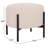 Leyton Adria 17" Round Ottoman-1259051973