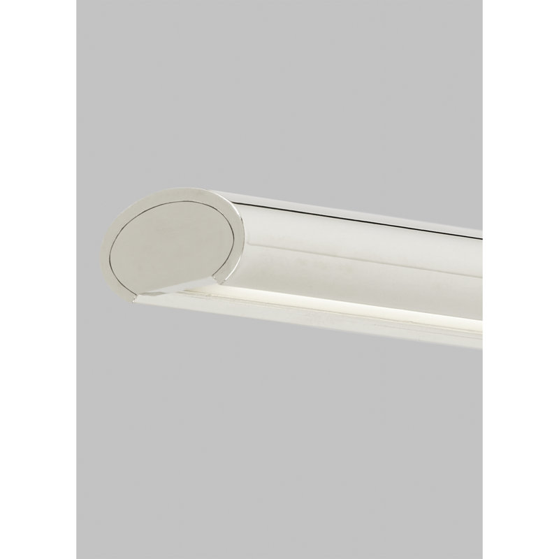 Plural Dimmable LED Wall Mounted Picture Light, Polished Nickel