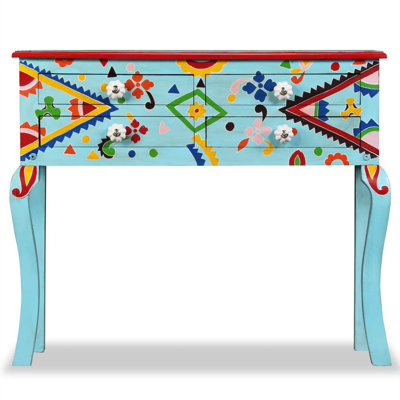 Carmella 90cm Solid Wood Console Table